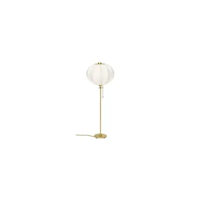 Konsthantverk Uno classic bordslampa, slipad mässing 56cm