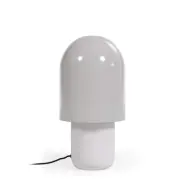 LAFORMA Brittany bordslampa - gr&aring;tt och vitt j&auml;rn