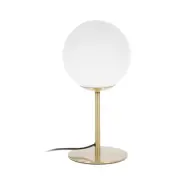 KAVE HOME Mahala Bordslampa - Vitt Glas och Mässingsstål