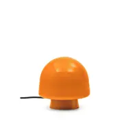 KAVE HOME Reig bordslampa, rund - orange glas (Ø20)