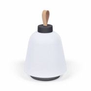 KAVE HOME Udiya bordslampa i polyeten och metall med svart finish