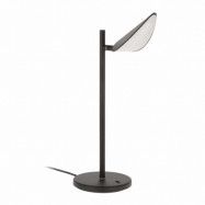 KAVE HOME Veleira bordslampa - svart plast, stål och aluminium
