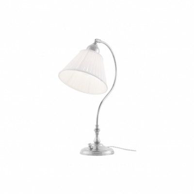 Lagerlöf  Bordslampa, Förnicklad mässing