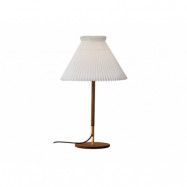 Le Klint - Model 328 Bordslampa Smoked Oak/Brass