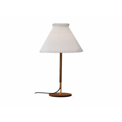 Le Klint - Model 328 Bordslampa Smoked Oak/Brass