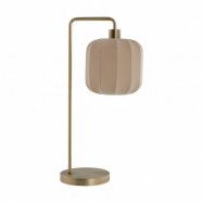 Lene Bjerre Sashie bordslampa H58 cm Linen-Light Gold
