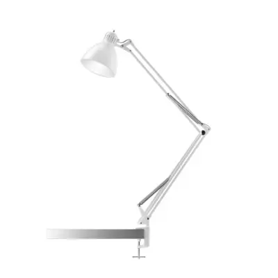 NORDIC LIVING - Archi T2 Bordslampa Mat Vit