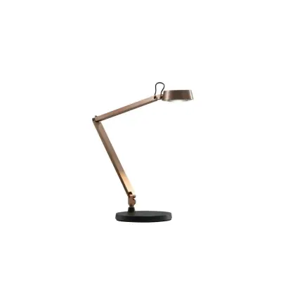 LIGHT-POINT - DARK T1 bordslampa, 45 cm, roséguld/svart