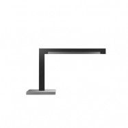 Light-Point - Inlay T2 Linear Bordslampa Satin Matt Black/Satin Silver