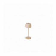 Lille mini bordslampa usb 2200K/2700K dimbar Sand