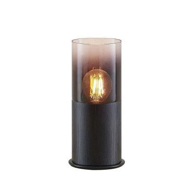 Lindby - Berral Bordslampa Black/Smoke