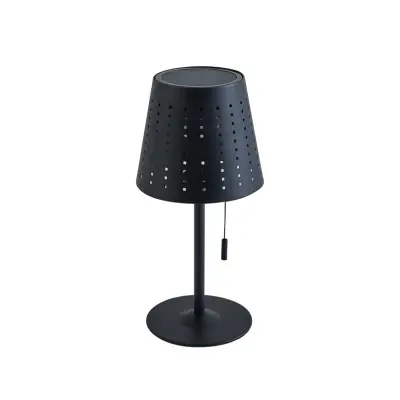 Lindby - Hilario Portable Solcelle Bordslampa Svart