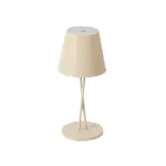 Lindby - Janea Cross Portable Bordslampa Dim. IP54 Beige