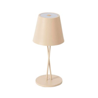 Lindby - Janea Cross Portable Bordslampa Dim. IP54 Beige