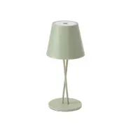 Lindby - Janea Cross Portable Bordslampa Dim. IP54 Grön