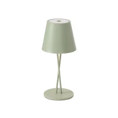 Lindby - Janea Cross Portable Bordslampa Dim. IP54 Grön