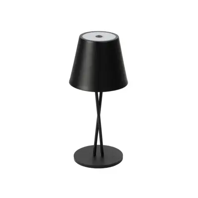 Lindby - Janea Cross Portable Bordslampa Dim. IP54 Svart