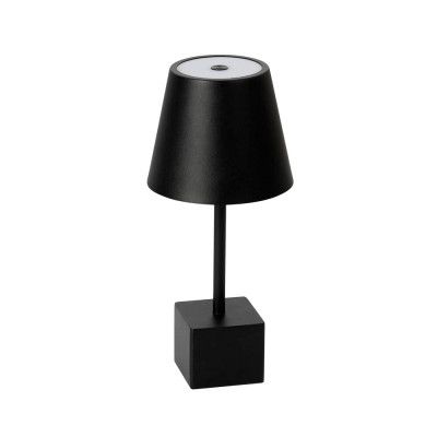 Lindby - Janea Cube Portable Bordslampa Dim. IP54 Svart
