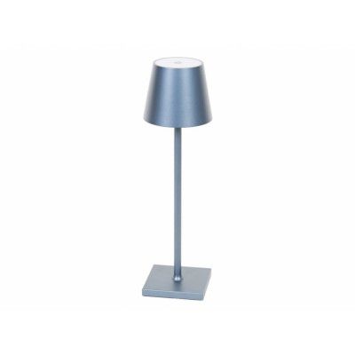 Lindby - Janea Portable Bordslampa Grey Blue Lindby