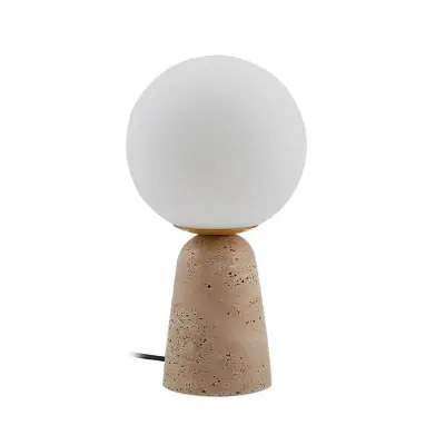 Lindby - Kirstan Bordslampa Beige/Vit