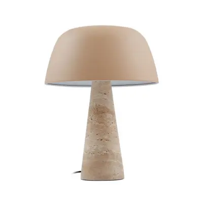 Lindby - Magritt bordslampa Beige 41 cm sten