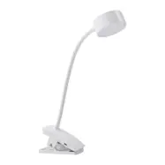 Lindby - Maori LED Portable Bordslampa w/Klämma Vit