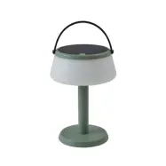 Lindby - Mikkel Portable Solcell Bordslampa Dim. Grön