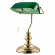 Lindby - Milenka Bordslampa Polished Brass/Green
