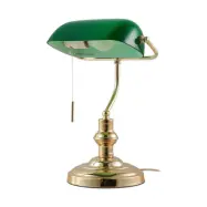 Lindby - Milenka Bordslampa Polished Brass/Green