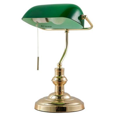 Lindby - Milenka Bordslampa Polished Brass/Green