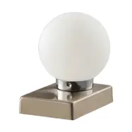 Lindby - Naomi Bordslampa Opal/Chrome