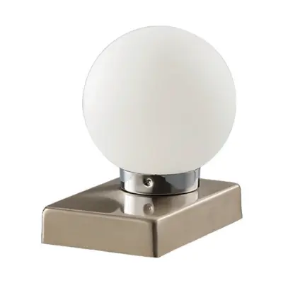 Lindby - Naomi Bordslampa Opal/Chrome