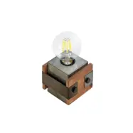 Lindby - Nilaska Bordslampa H10 Wood/Black