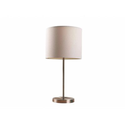 Lindby - Parsa Bordslampa White/Satin Nickel