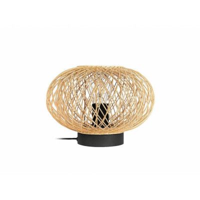 Lindby - Solvira Bordslampa Bamboo/Black