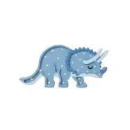 Little Lights Dino Triceratops Bordslampa, Jurassic Navy