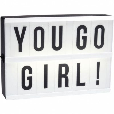 Ljuslåda A5 LED vägg/bordslampa, vit 21cm