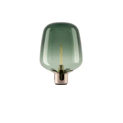 Lodes - Flar Bordslampa Large Golden/Turquise