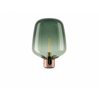 Lodes - Flar Bordslampa Large Terra/Turquise