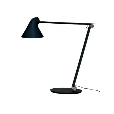 Louis Poulsen - NJP bordslampa med fot, svart, 2 700 K –