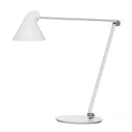Louis Poulsen - NJP bordslampa med fot, vit, 2 700 K –