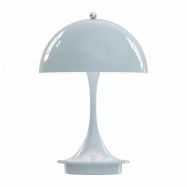 Louis Poulsen Panthella 160 portable bordslampa Ljusblå