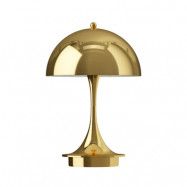 Louis Poulsen - Panthella 160 Portable Bordslampa V3 Mässing Metallised
