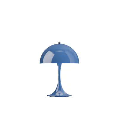 Louis Poulsen Panthella 250 Portabel bordslampa Opaque Indigo Blue V3