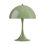 Louis Poulsen Panthella 250 portabel bordslampa Opaque moss green