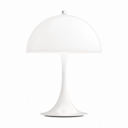 Louis Poulsen Panthella 250 portable bordslampa Vit opal akryl