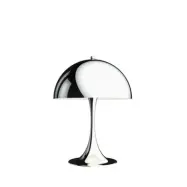 Louis Poulsen - Panthella 320 Bordslampa High-Gloss Chrome-Plated
