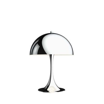 Louis Poulsen - Panthella 320 Bordslampa High-Gloss Chrome-Plated