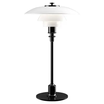Louis Poulsen - PH 2/1 Bordslampa Svart Metalliserad