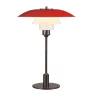 Louis Poulsen - PH 3½-2½ Bordslampa Röd